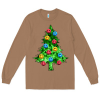 Sequin's Christmas Tree Long Sleeve Tee | Teevron