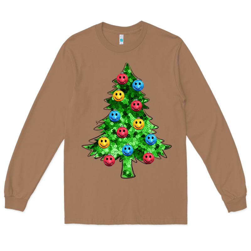 Sequin's Christmas Tree Long Sleeve Tee by Zillion Design Studio | Teevron