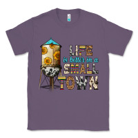Lavender life is better in a small town Classic Tee - Zillion Design Studio