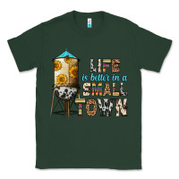 Sports Green life is better in a small town Classic Tee - Zillion Design Studio