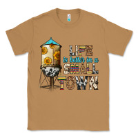 Toasted Coconut life is better in a small town Classic Tee - Zillion Design Studio