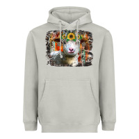 Moon Dust sunflower sheep Heavyweight Hoodie - RacoonDesign