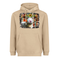 Mushroom sunflower sheep Heavyweight Hoodie - RacoonDesign
