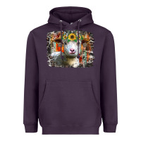 Sunflower Sheep Heavyweight Hoodie | Teevron