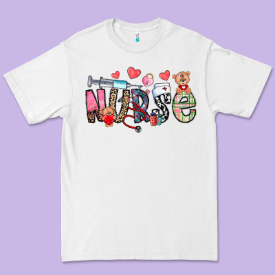 Nurse Valentines Day Premium Tee Designed By Cowhidedigitalart