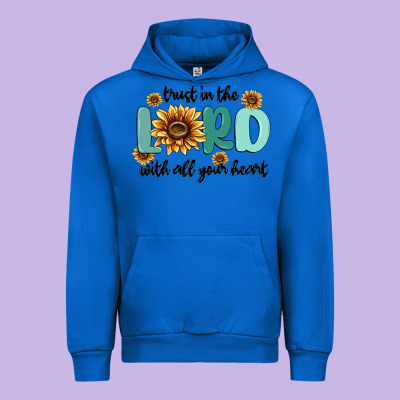 Trust In The Lord With All Your Heart Urban Hoodie Designed By Maliassmallbusiness