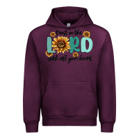 Mauve Wine trust in the lord with all your heart Urban Hoodie - MaliasSmallBusiness