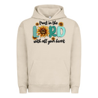 Pigment French Oak trust in the lord with all your heart Urban Hoodie - MaliasSmallBusiness