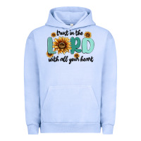Pigment Grape Ice trust in the lord with all your heart Urban Hoodie - MaliasSmallBusiness