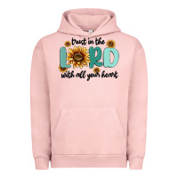 Pigment Salmon trust in the lord with all your heart Urban Hoodie - MaliasSmallBusiness
