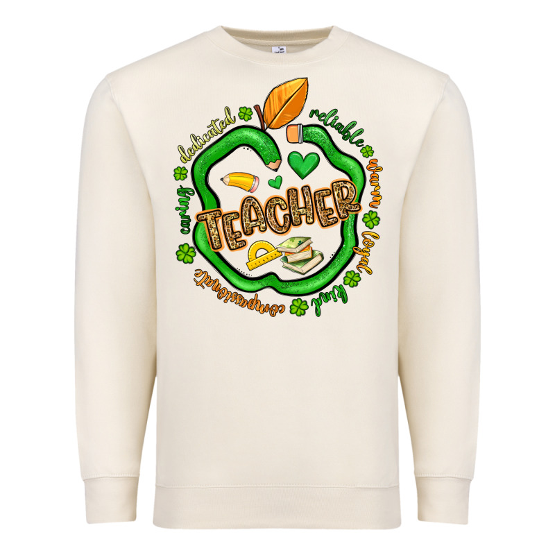Teacher St Patrick S Day Premium Sweatshirt by Artiststas | Teevron