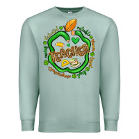 Seafoam teacher st patrick s day Premium Sweatshirt - Artiststas