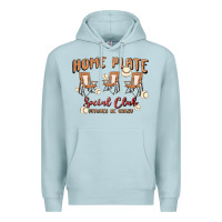 Blue Mist glitter baseball Premium Hoodie - MaliasSmallBusiness