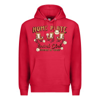 Cardinal glitter baseball Premium Hoodie - MaliasSmallBusiness