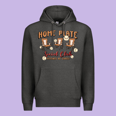 Glitter Baseball Premium Hoodie Designed By Maliassmallbusiness