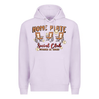 Lilac glitter baseball Premium Hoodie - MaliasSmallBusiness