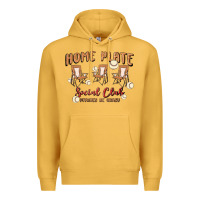 Mustard glitter baseball Premium Hoodie - MaliasSmallBusiness