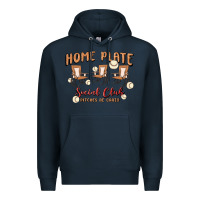 Navy glitter baseball Premium Hoodie - MaliasSmallBusiness