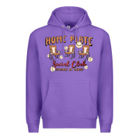 Purple glitter baseball Premium Hoodie - MaliasSmallBusiness