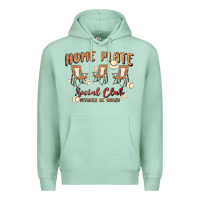 Seafoam glitter baseball Premium Hoodie - MaliasSmallBusiness