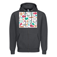 Smoke nurse Zipper Hoodie - Zillion Design Studio
