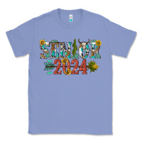 Colony Blue senior 2024 Classic Tee - texasbilliewilder