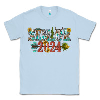 Dusty Blue senior 2024 Classic Tee - texasbilliewilder