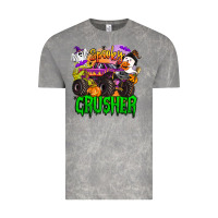 Cloud Rock spooky crusher monster truck Vintage Tee - BarkalooDesign