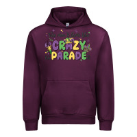 Mauve Wine we don't hide the crazy we parade it Urban Hoodie - MaliasSmallBusiness
