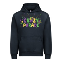 Navy we don't hide the crazy we parade it Urban Hoodie - MaliasSmallBusiness