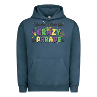 Pigment Midnight Navy we don't hide the crazy we parade it Urban Hoodie - MaliasSmallBusiness