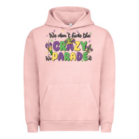 Pigment Salmon we don't hide the crazy we parade it Urban Hoodie - MaliasSmallBusiness