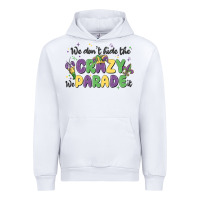 White we don't hide the crazy we parade it Urban Hoodie - MaliasSmallBusiness