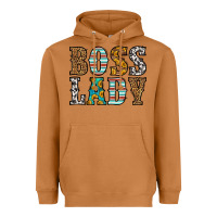 Meerkat western boss lady Heavyweight Hoodie - HRA Design Shop
