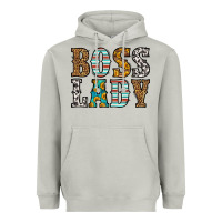 Moon Dust western boss lady Heavyweight Hoodie - HRA Design Shop