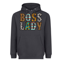Smoke western boss lady Heavyweight Hoodie - HRA Design Shop