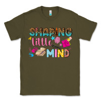 Army Green shaping little mind Classic Tee - texasbilliewilder