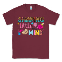 Burgundy shaping little mind Classic Tee - texasbilliewilder