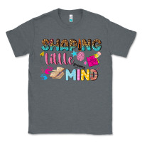 Charcoal Heather shaping little mind Classic Tee - texasbilliewilder