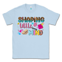 Dusty Blue shaping little mind Classic Tee - texasbilliewilder
