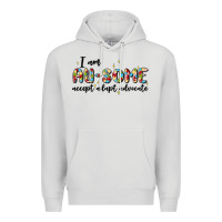 Dove Grey i am au some Premium Hoodie - MaliasSmallBusiness
