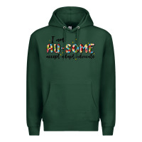 Sports Green i am au some Premium Hoodie - MaliasSmallBusiness