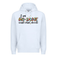 White i am au some Premium Hoodie - MaliasSmallBusiness