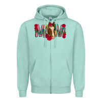 Mom With Horse Mothers Day Zipper Hoodie | Teevron