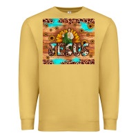 Antique Gold jesus san judas Premium Sweatshirt - JahusDesignShop