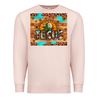 Pale Pink jesus san judas Premium Sweatshirt - JahusDesignShop