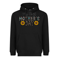 Black my first mother's day Heavyweight Hoodie - CowhideDigitalArt