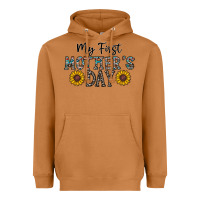 Meerkat my first mother's day Heavyweight Hoodie - CowhideDigitalArt