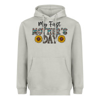 Moon Dust my first mother's day Heavyweight Hoodie - CowhideDigitalArt