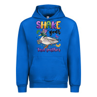 Cobalt shake your tail feather mardi gras Urban Hoodie - MaliasSmallBusiness